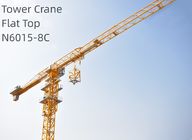 40.5m Height Flat Top Tower Crane 8T Crane Used For High Rise Building