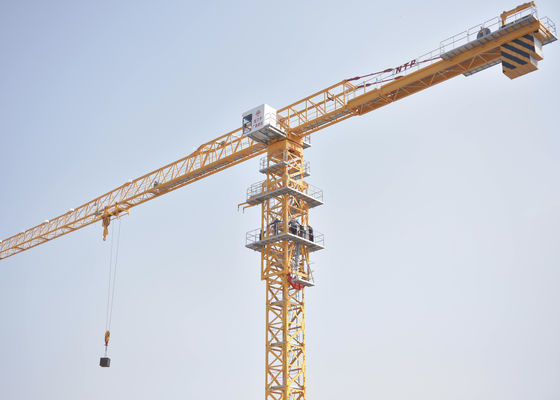 Topless Flat Top Tower Crane 60 Meters Jib Construction Crane